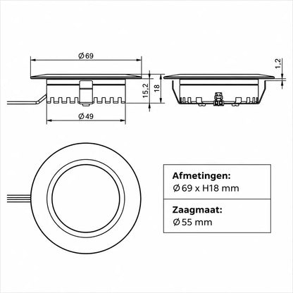 Afmetingen van vrachtwagen spot