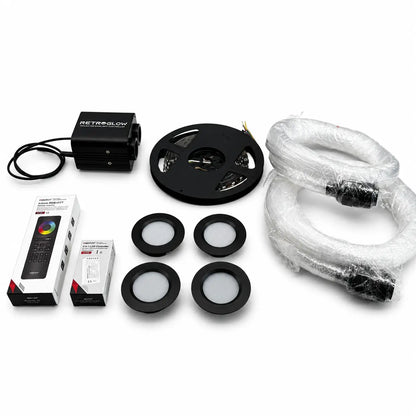 Complete set sterrenhemel en ambient verlichting vrachtwagen