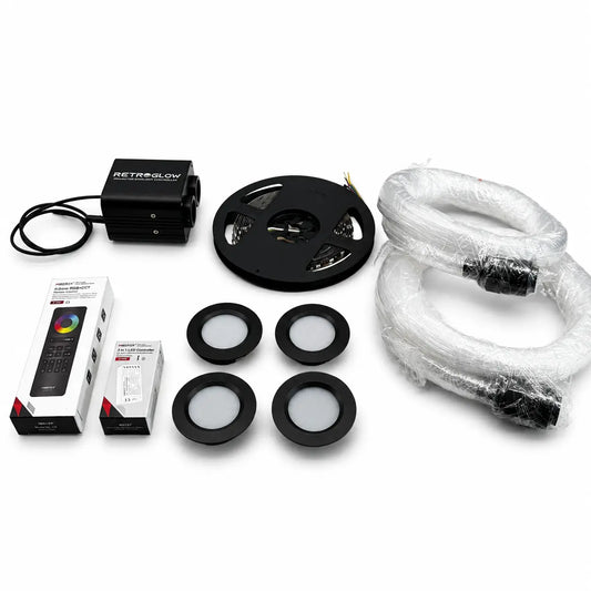 Complete set sterrenhemel en ambient verlichting vrachtwagen
