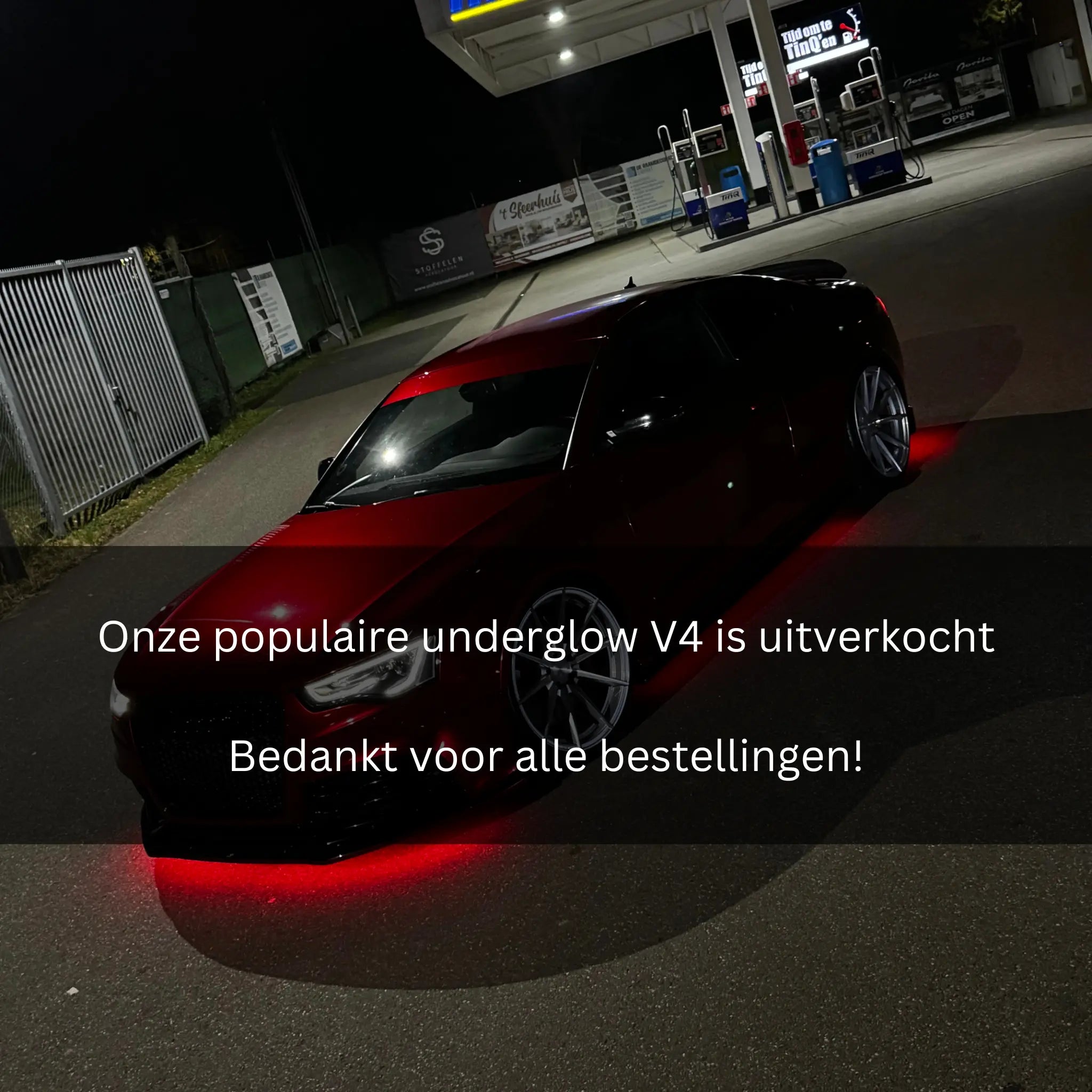 Red RS with red underglow
